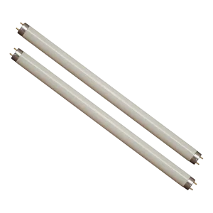 2 recyclable fluorescent tubes