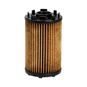 A used cartridge oil filter