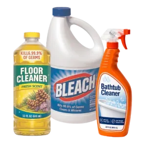 Household cleaners available at Reuse It Marin