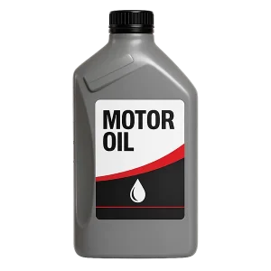 A motor oil jug