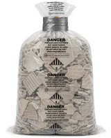 Bag of Asbestos sealed in Marin HHW bag