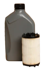 HHW Example: Motor oil container and oil filter