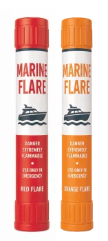 2 marine flares: examples of hazardous waste